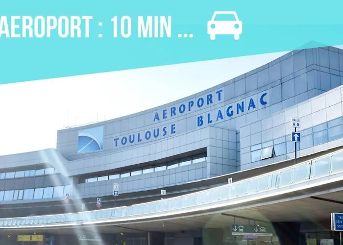 Cosy Confort - Climatisation, Balcon, Wifi - Proche Airbus, Purpan, Aeroport, Stade Ernest Wallon 툴루즈