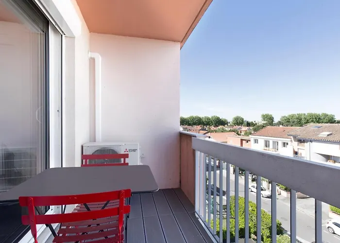 Cosy Confort - Climatisation, Balcon, Wifi - Proche Airbus, Purpan, Aeroport, Stade Ernest Wallon *