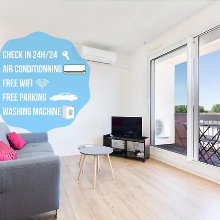 Apartment Cosy: Comfort Near Airbus & Purpan