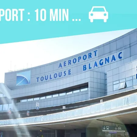 Cosy Confort - Climatisation, Balcon, Wifi - Proche Airbus, Purpan, Aéroport, Stade Ernest Wallon Toulouse