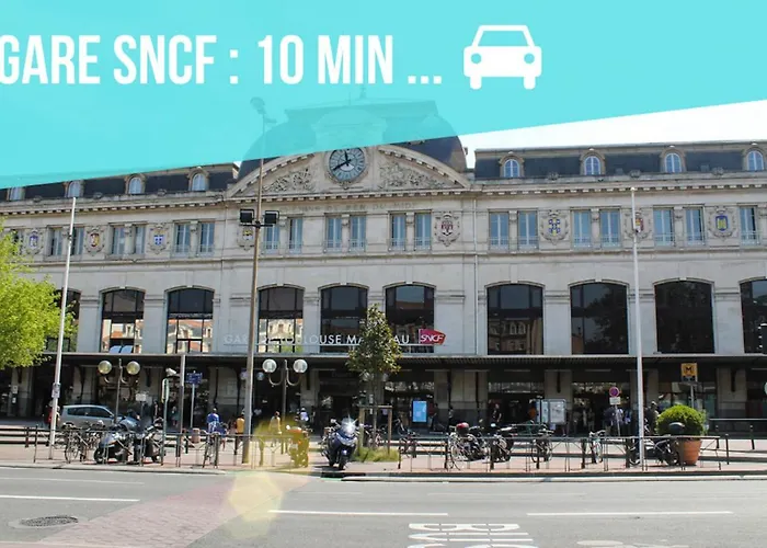 Cosy Confort - Climatisation, Balcon, Wifi - Proche Airbus, Purpan, Aéroport, Stade Ernest Wallon Toulouse